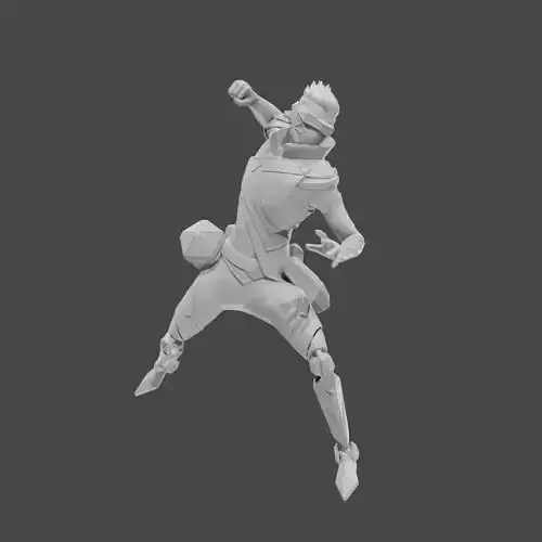 Apex Legends Character 3D Print OBJ STL File Octane  33