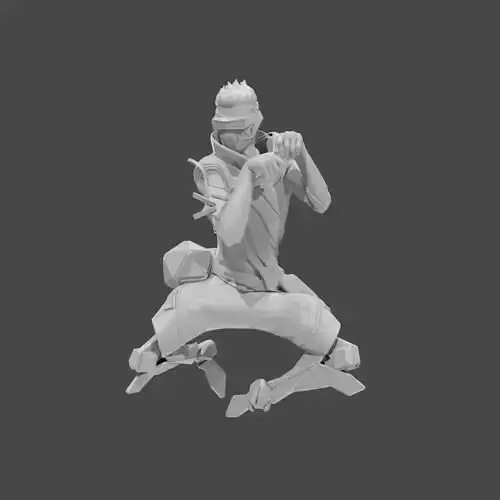 Apex Legends Character 3D Print OBJ STL File Octane  35