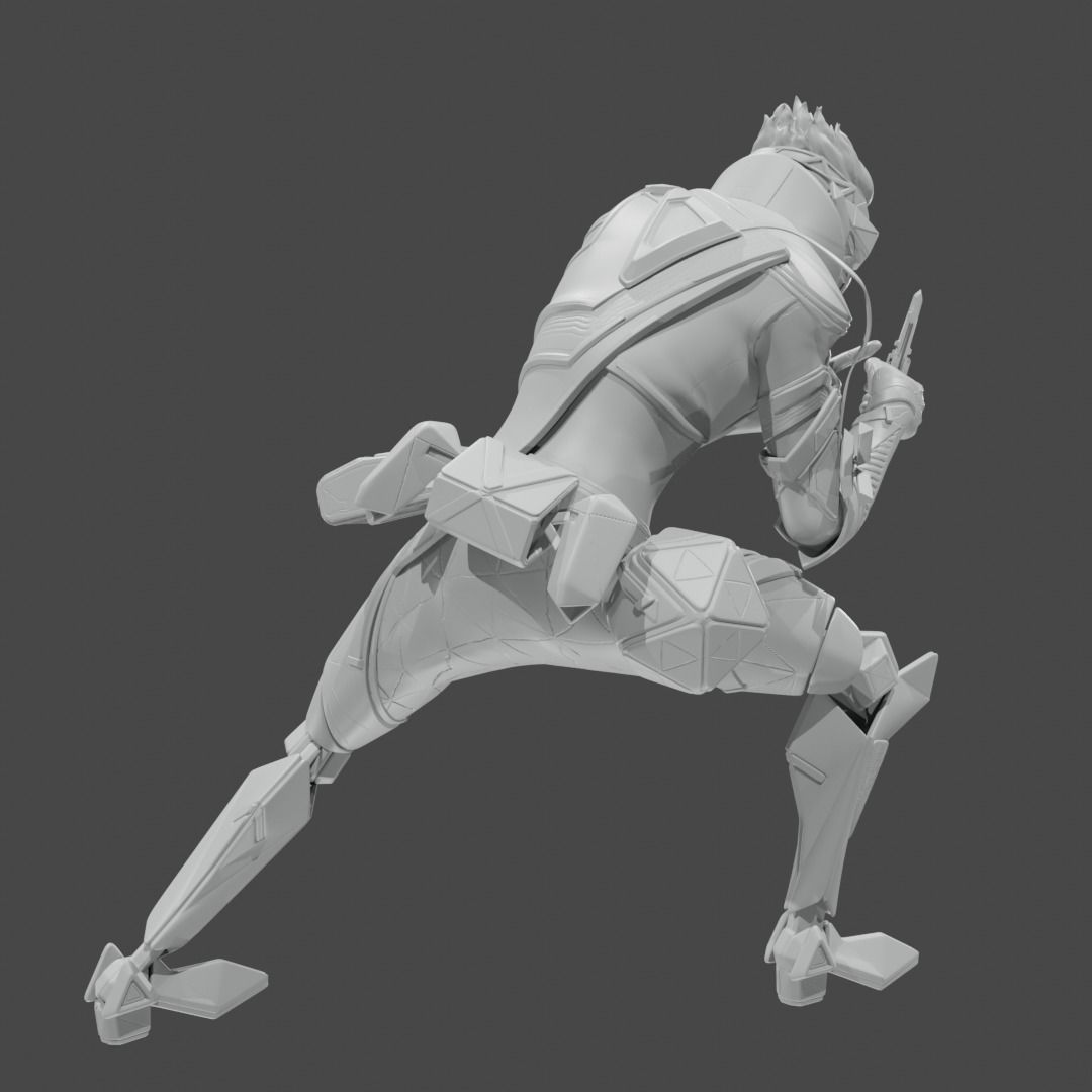 Apex Legends Character 3D Print OBJ STL File Octane  36 3D print model_1