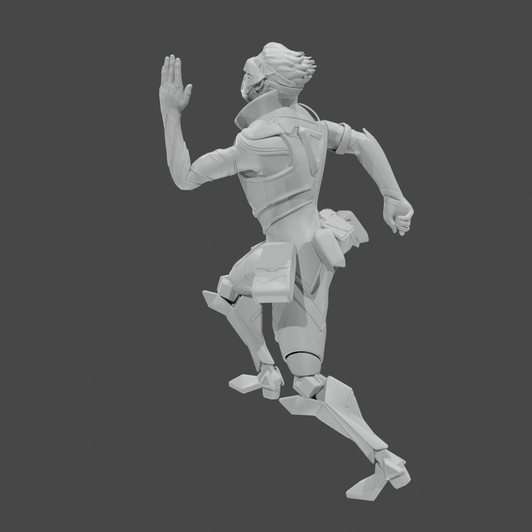 Apex Legends Character 3D Print OBJ STL File Octane  37 3D print model_2