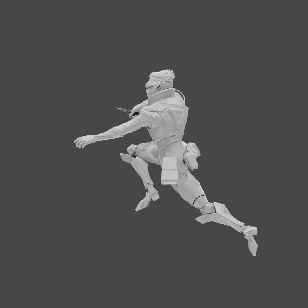 Apex Legends Character 3D Print OBJ STL File Octane  38 3D print model_2