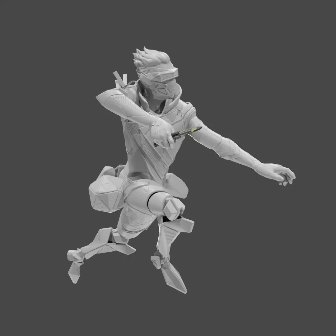 Apex Legends Character 3D Print OBJ STL File Octane  38 3D print model_0