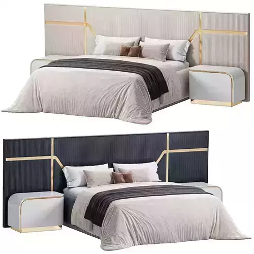 REYNA bed by atmacha 3D model