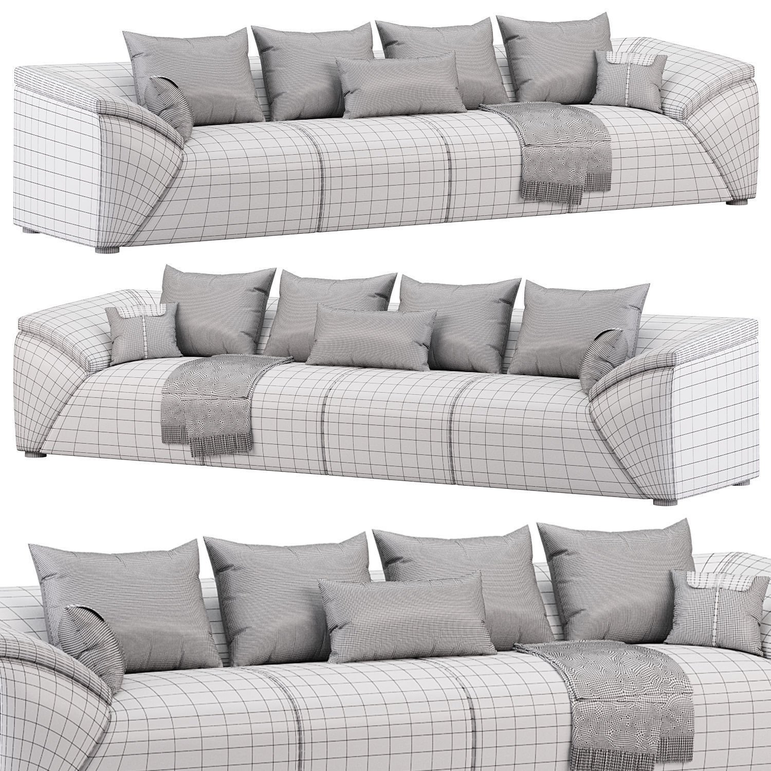 Marcella Sofa by Noho Home 3D model_2