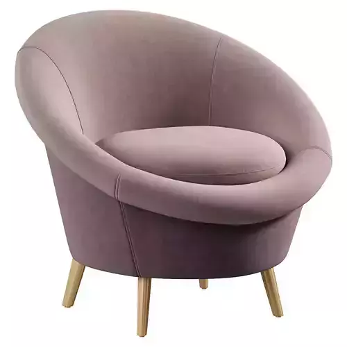Giulia velvet armchair by luxdeco