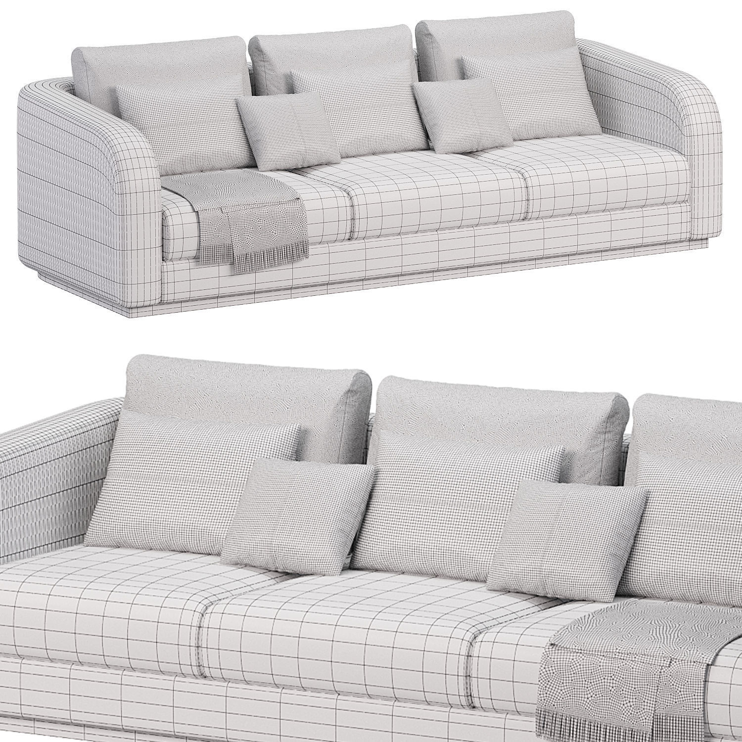 Tesla Koltuk Takimi by Akyuz Mobilya 3D model_2