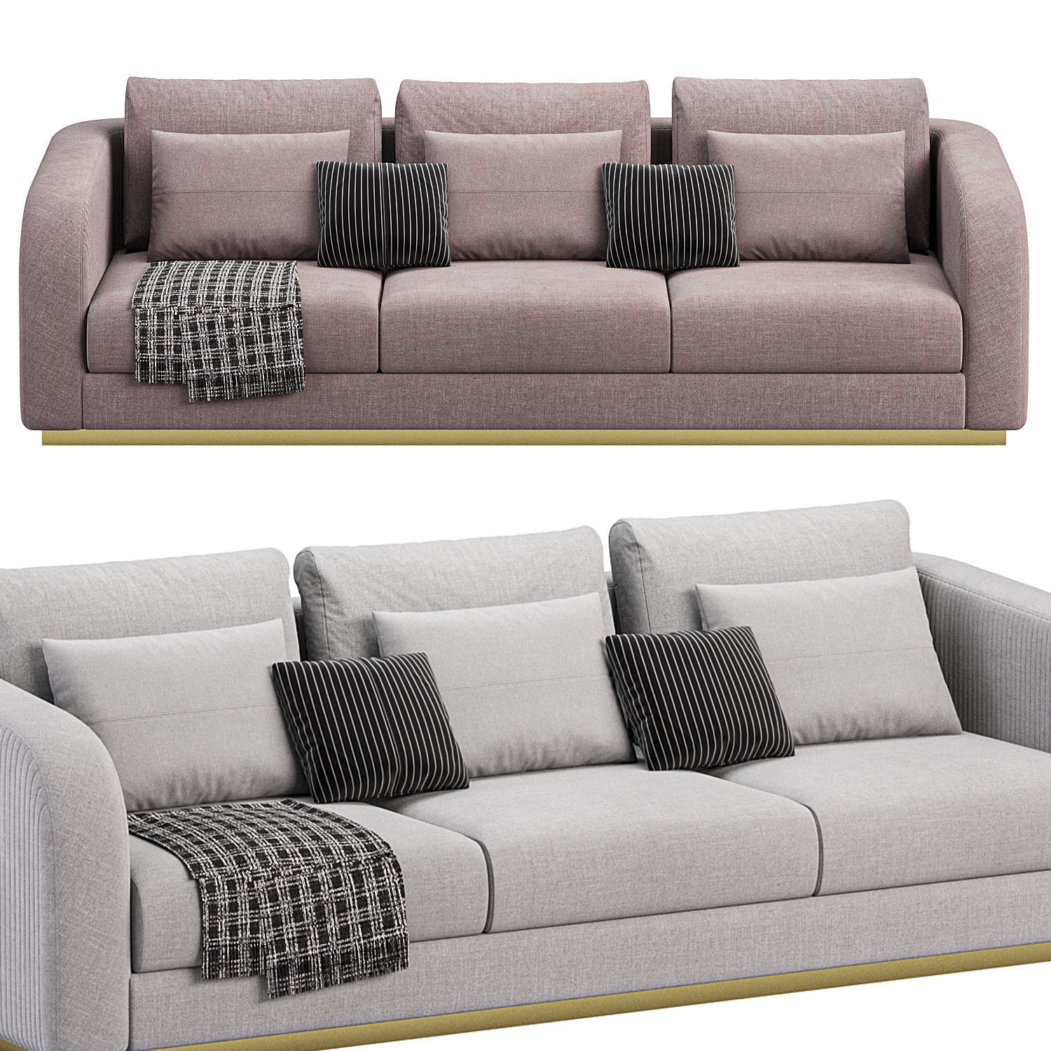 Tesla Koltuk Takimi by Akyuz Mobilya 3D model_1