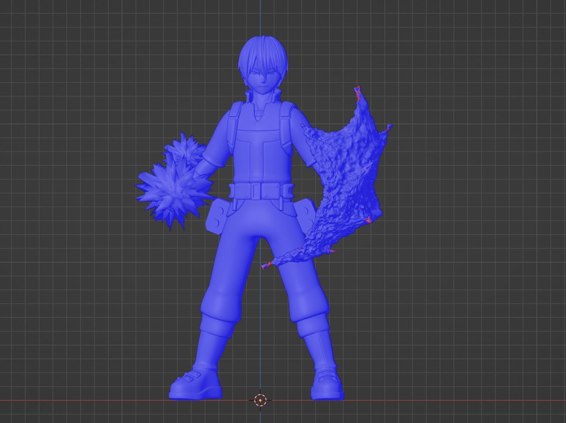 Shoto Todoroki - My Hero Academia 3D model_15