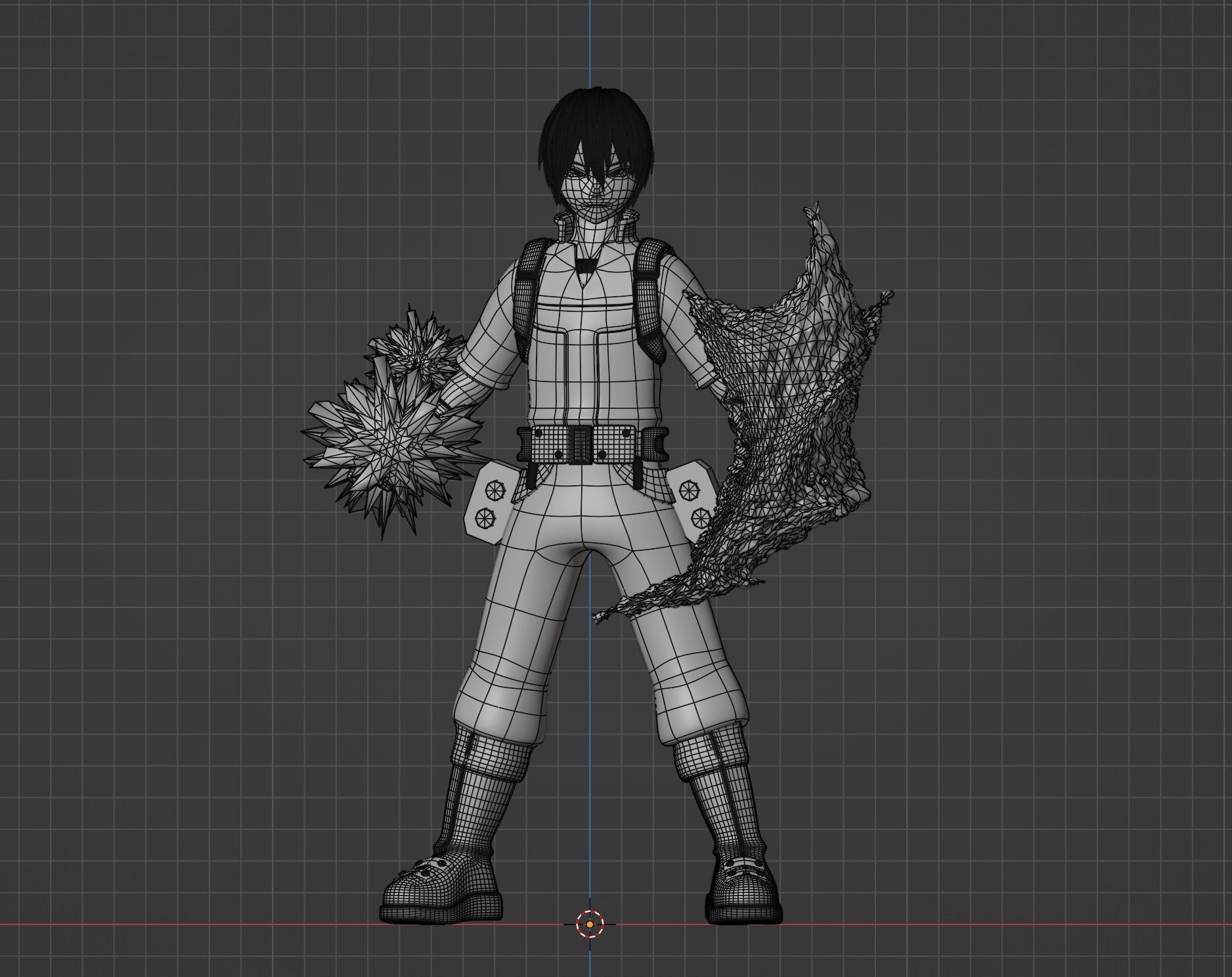 Shoto Todoroki - My Hero Academia 3D model_10