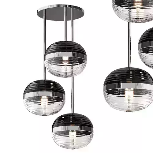 Brando 3 Light Pendant by VILLA LUMI