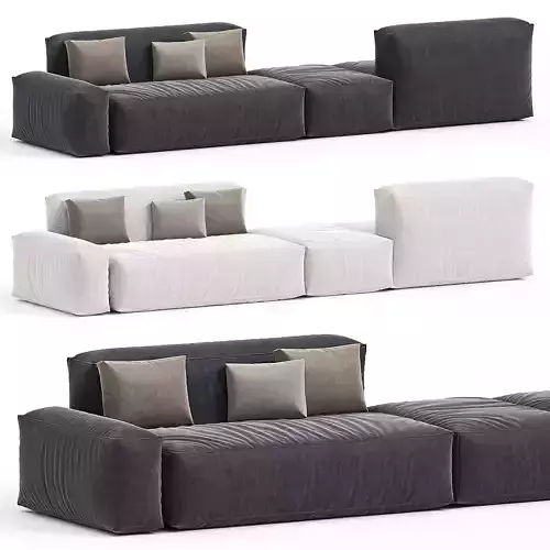 Cubotto sofa 3d model 