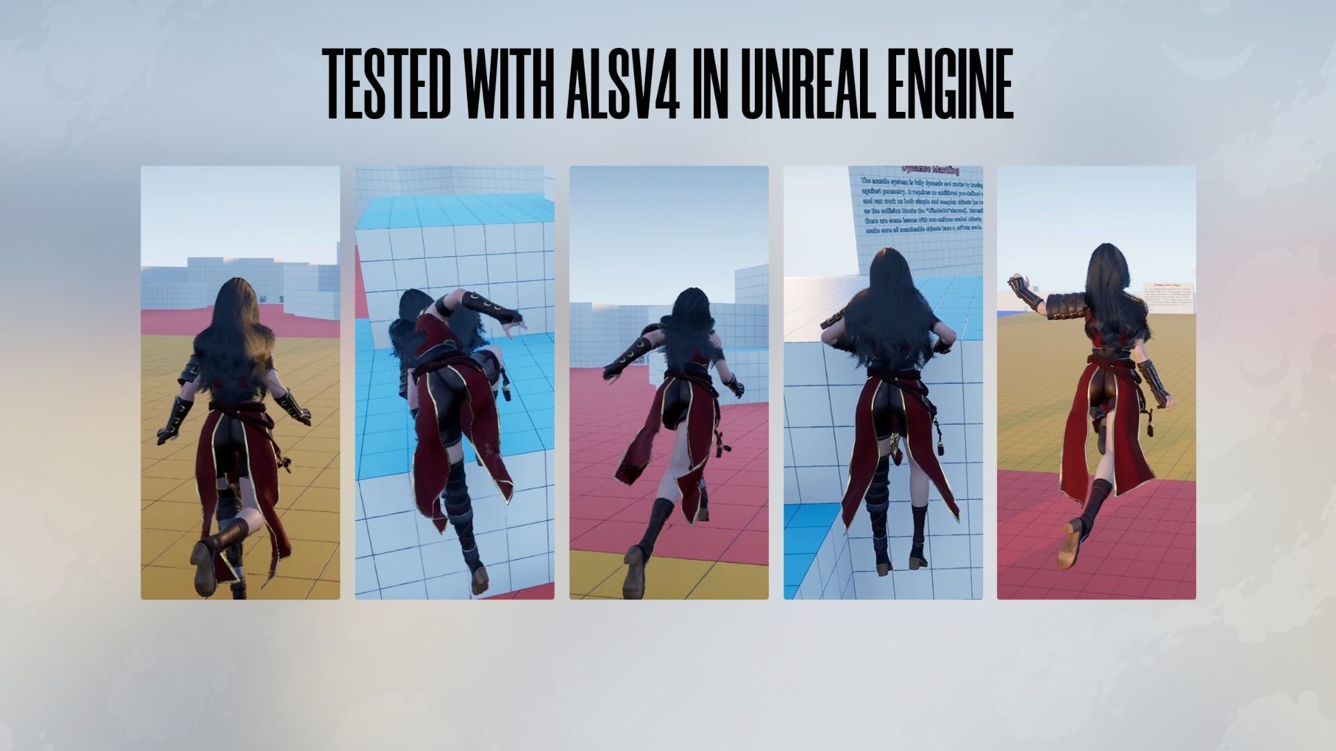 Samurai Girl Tomoe - Game Ready Low-poly 3D model_14