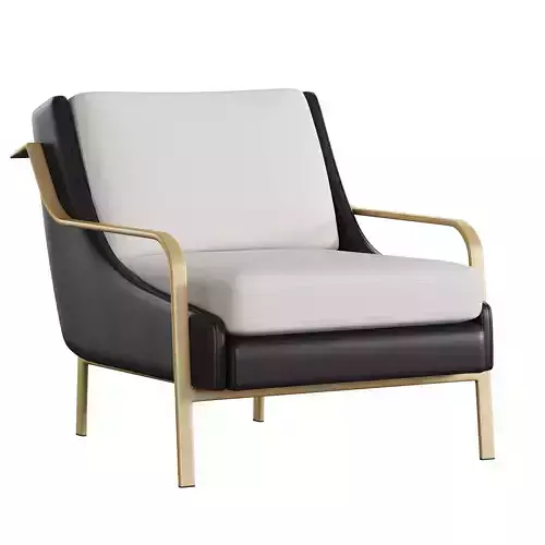 Halden Lounge Chair 3D model