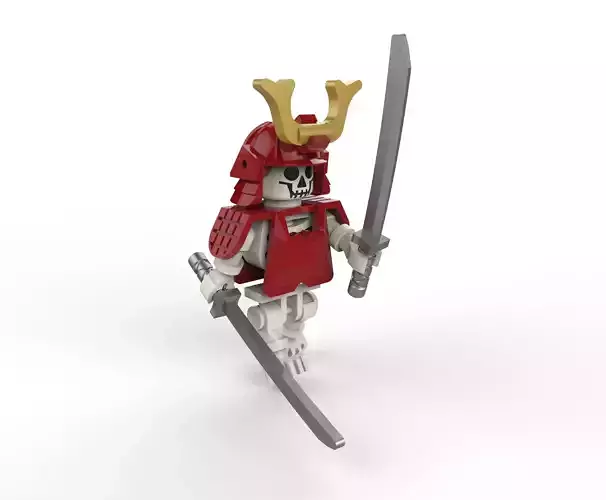 Lego Skeleton Samurai