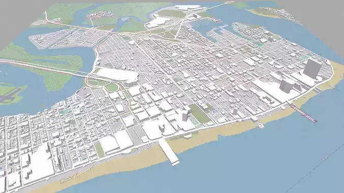 Cityscape Atlantic City New Jersey USA