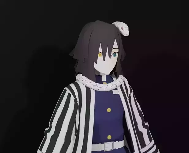 Obanai Iguro 3D model