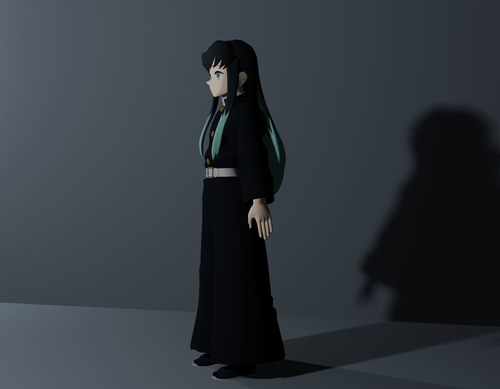 Muichiro Tokito 3D model animated rigged | CGTrader Muichiro Tokito 3D model animated rigged | CGTrader