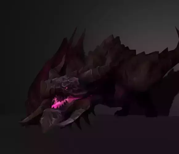 evil dragon 3D model