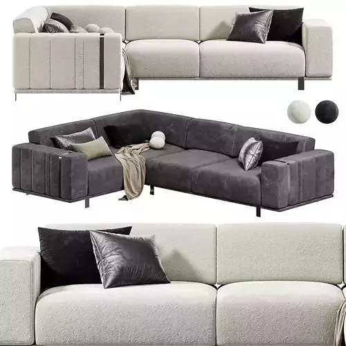 OCEAN FULL CORNER SOFA by Atmacha