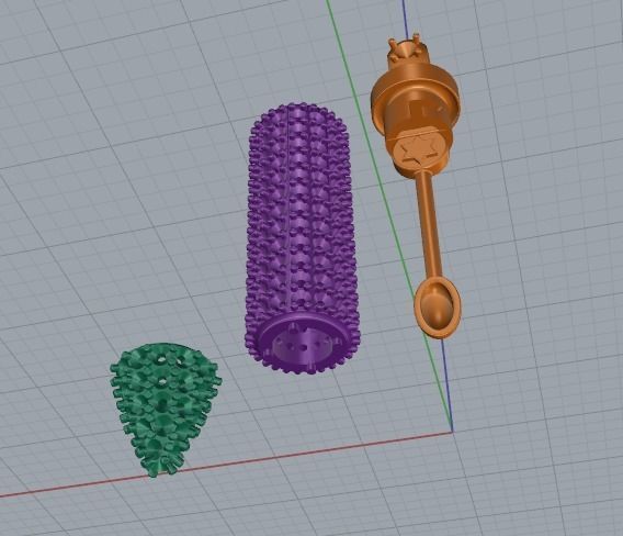 Bullet pendant Model 4108 3D print model_5