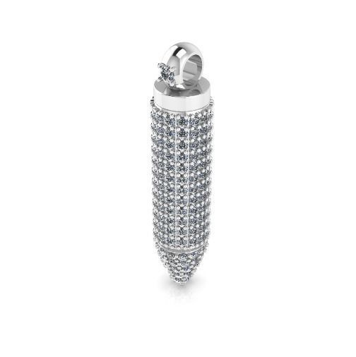 Bullet pendant Model 4108 3D print model_1