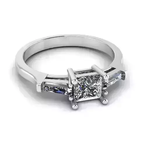 Engagement halo rings Model 4107 3D print model