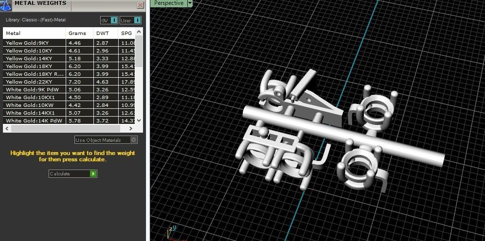 Tenis bracelet Model 4106 3D print model_7