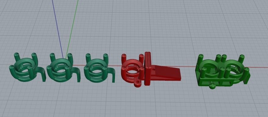 Tenis bracelet Model 4106 3D print model_5