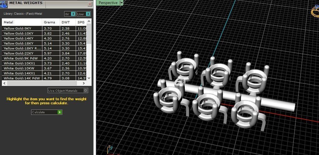 Tenis bracelet Model 4106 3D print model_8