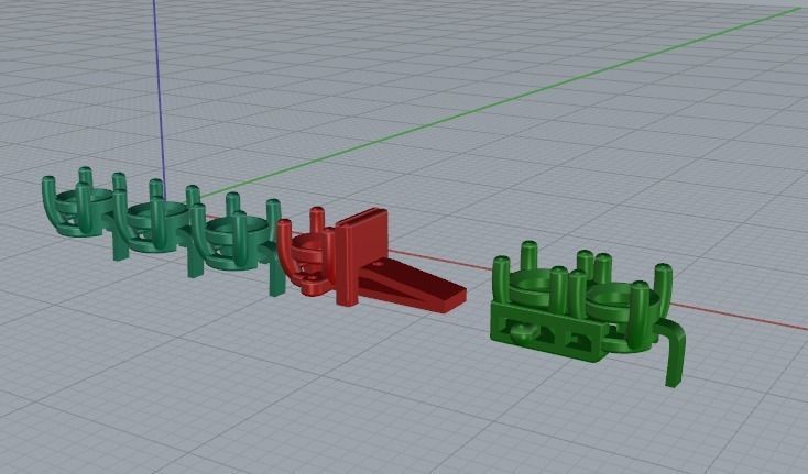 Tenis bracelet Model 4106 3D print model_3