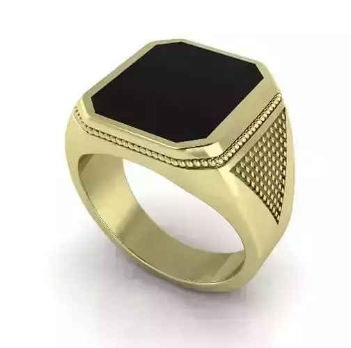 Signet ring Model 4104 3D print model