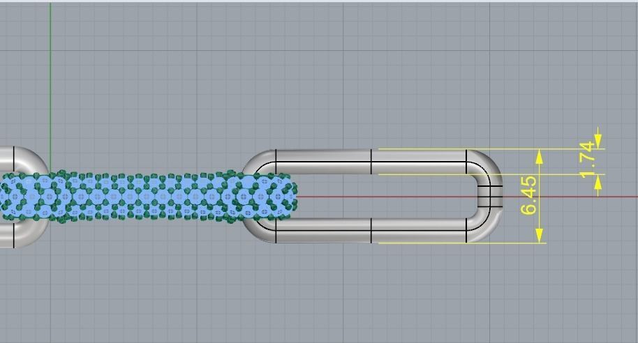 Bracelet Model 4098 3D print model_6