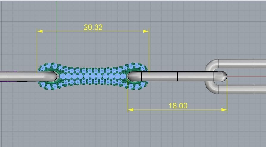 Bracelet Model 4098 3D print model_5