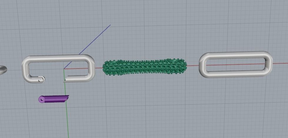 Bracelet Model 4098 3D print model_4