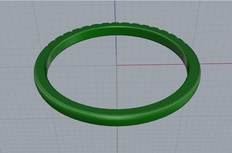 Ring Model 4096 3D print model_4