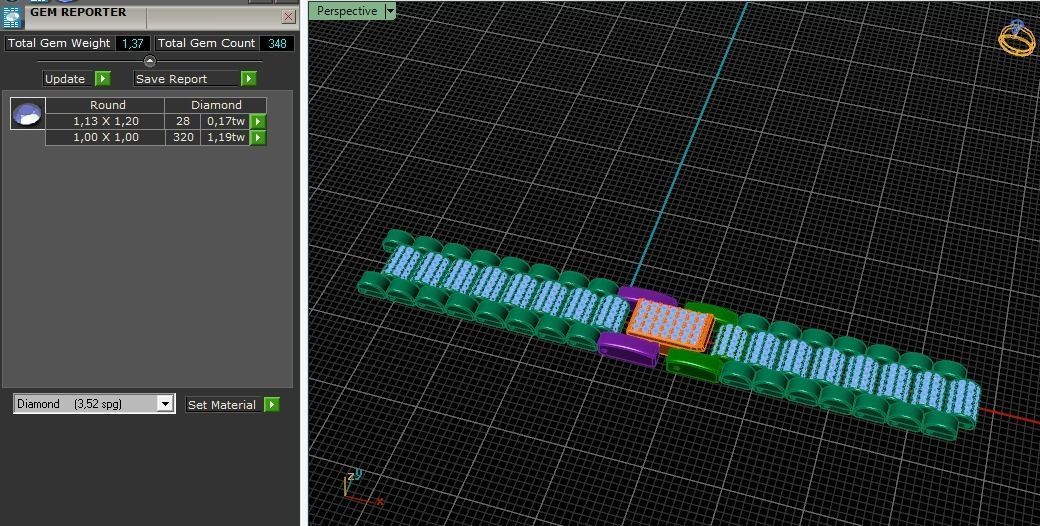 Bracelet Model 4091 3D print model_9