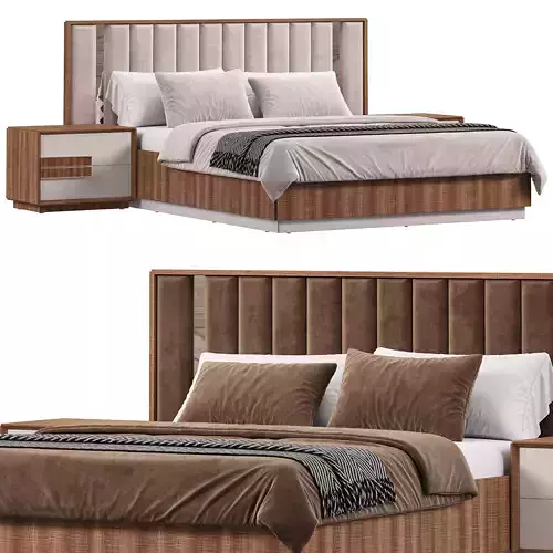 Duru Bed By Akyuz Mobilya Collection