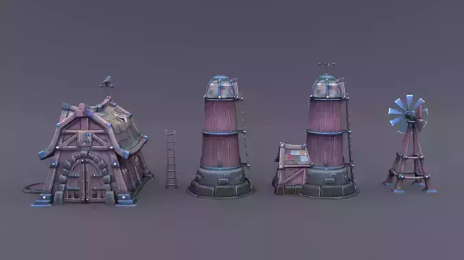 Barn 3D model