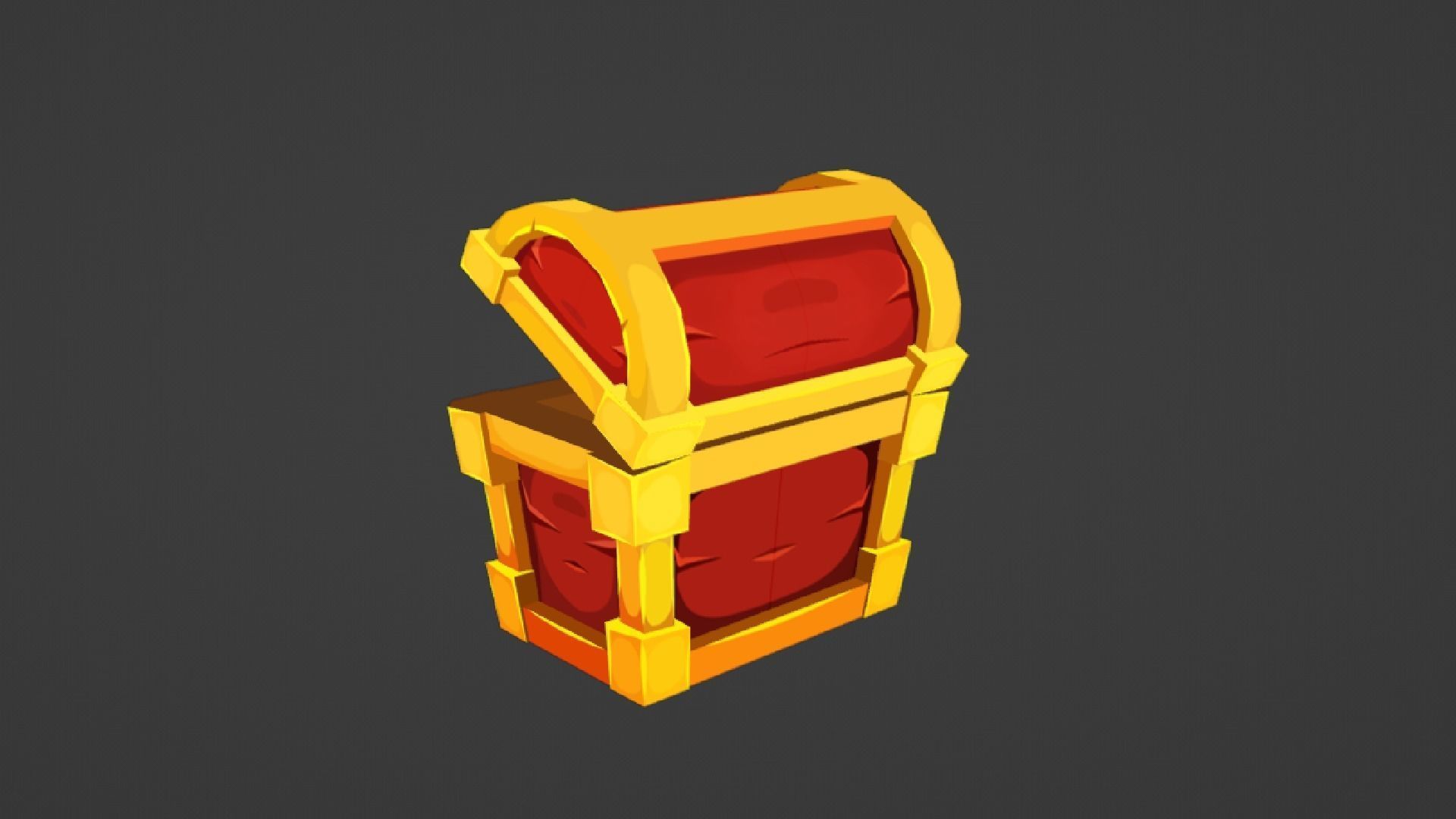 Gold Coin lowpolly pack Low-poly 3D model_5