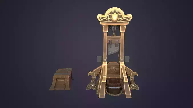 Guillotine 3D model