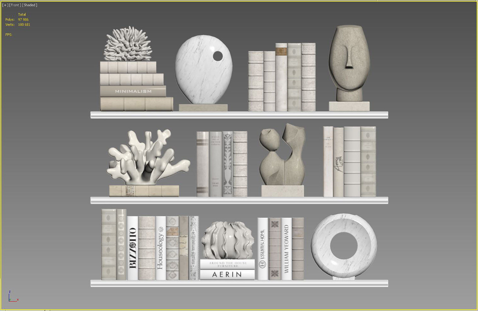 Decor Set 188 3D model_6