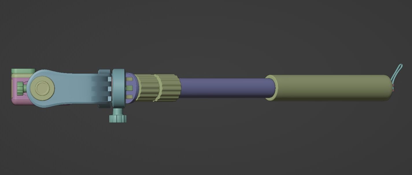 GoPro camera 3D model_2