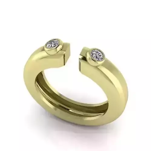 Engagement halo rings Model 4173