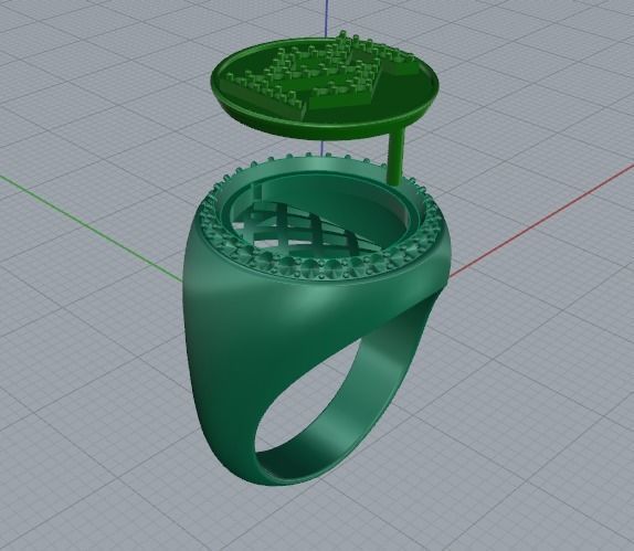 Man ring Model 4166 3D print model_4