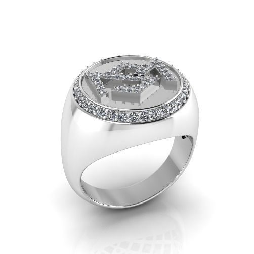 Man ring Model 4166 3D print model_1