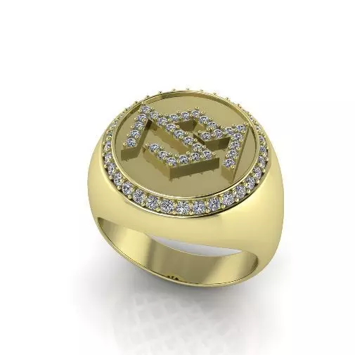 Man ring Model 4166 3D print model_0