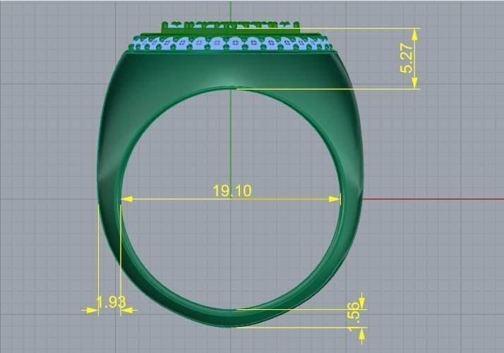 Man ring Model 4166 3D print model_5