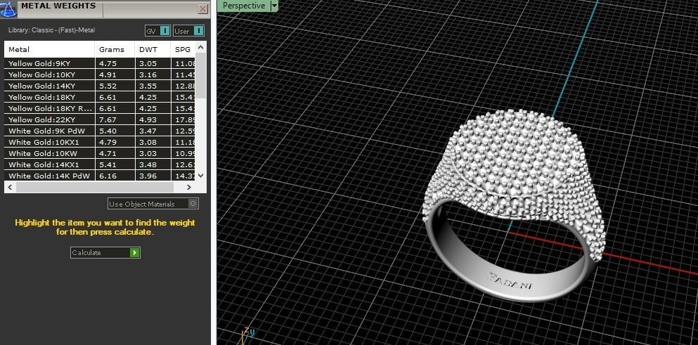 Ring Model 4164 3D print model_9