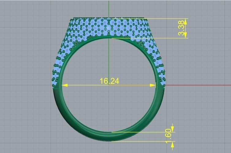 Ring Model 4164 3D print model_6
