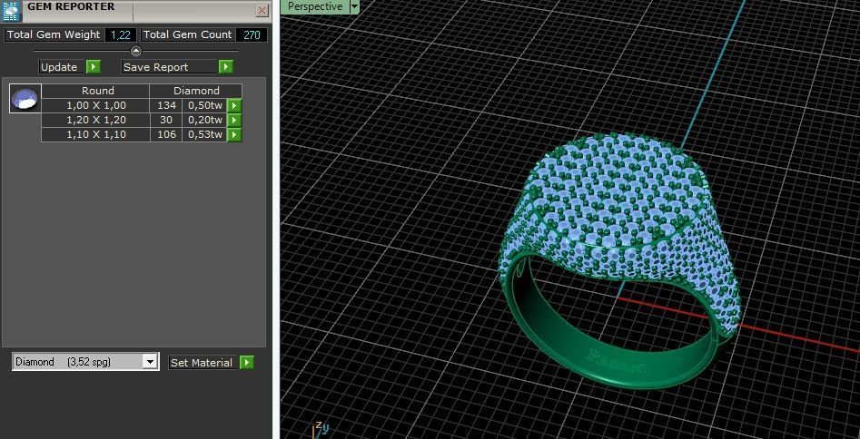 Ring Model 4164 3D print model_10